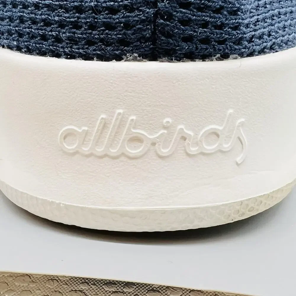 Allbirds Shoes Mens 14 Blue Knit Tree Runner Casual Sneakers Comfort Walking